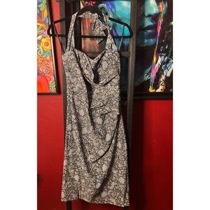 Stop Staring! Love lace halter dress XL